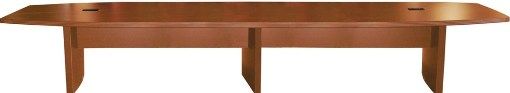Mayline ACTB6-CHY Aberdeen Series Boat-Shaped Conference Table, 29.5