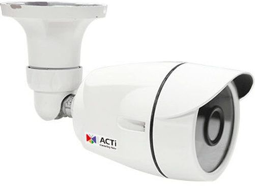 ACTi A32 Mini Bullet Camera, 3MP with Day and Night, Adaptive IR, Advanced WDR, SLLS, Fixed Lens, f3.6mm/F2.0, H.265/H.264, 1080p/30fps, 2D+3D DNR, PoE, IP66; 3 Megapixel; Day and Night with Superior Low Light Sensitivity and Adaptive IR LED; Fixed Lens with f3.6mm/F2.0; Advanced WDR; Event trigger, response and notification; Fixed Lens with f3.6mm; 1/2.8