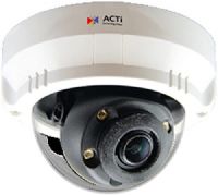 ACTi A88 Outdoor Network Dome Camera, White, 3MP, Adaptive IR, Advanced WDR, SLLS, 2.85x Zoom Lens, f2.8-8mm/F1.6, Adaptive Iris, Auto Focus, H.265/H.264, 1080p/30fps, 2D+3D DNR, MicroSDHC/MicroSDXC, PoE/DC12V, IP66, IK10; 2048 x 1536 Resolution at 30 fps; IR Illumination Range up to 16'; 2.8-8mm Varifocal Lens; 95-55 degrees Horizontal Field of View; Supports microSDHC/SDXC Cards up to 32GB; UPC: 888034011571 (ACTIA88 ACTI-A88 ACTI A88 OUTDOOR MINI DOME 3MP) 