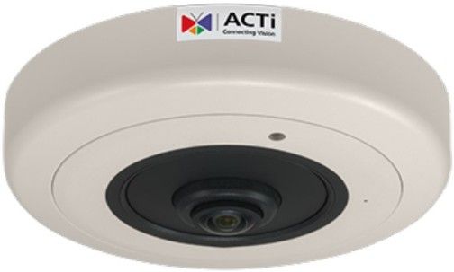 ACTi B511A 12MP Video Analytics Indoor Hemispheric Dome Camera with Adaptive IR, Extreme WDR, SLLS, Fixed Lens, f1.65mm/F2.8, Progressive Scan CMOS Image Sensor, 1/1.7