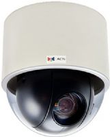 ACTi B923 3MP Video Analytics Indoor Speed Dome Camera with Day/Night, Extreme WDR, SLLS, 30x Zoom Lens, f4.5-135mm/F1.6-4.4, DC Iris, Auto Focus, Progressive Scan CMOS Image Sensor, 1/2.8" Sensor Size, 700-1100nm IR Sensitivity Range, 1450 TV Lines Horizontal Resolution, 56 dB S/N Ratio, 58.5°-3.2° Horizontal Viewing Angle, 46°-2.4° Vertical Viewing Angle, UPC 888034010901 (ACTIB923 ACTI-B923 B923) 