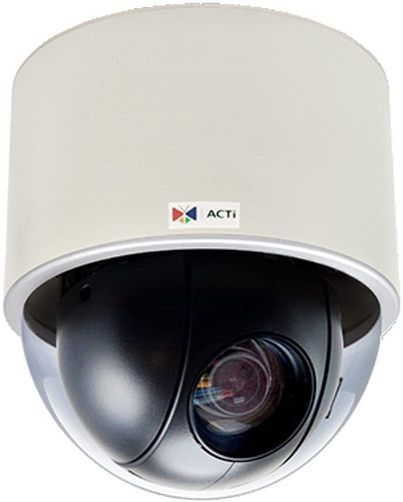ACTi B923 3MP Video Analytics Indoor Speed Dome Camera with Day/Night, Extreme WDR, SLLS, 30x Zoom Lens, f4.5-135mm/F1.6-4.4, DC Iris, Auto Focus, Progressive Scan CMOS Image Sensor, 1/2.8