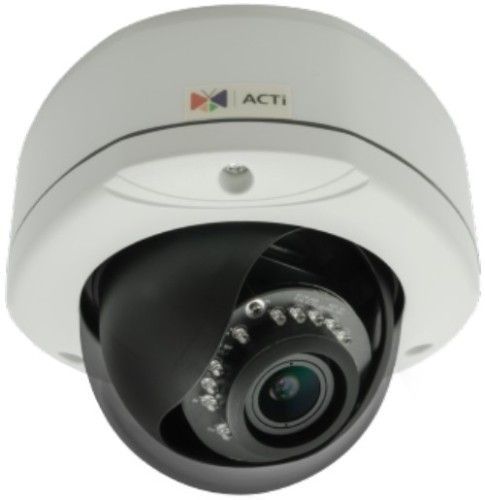 ACTi E84 2MP Outdoor Dome Camera with Day/Night, Adaptive IR, Basic WDR, SLLS, Vari-focal Lens, f2.8-12mm/F1.4, Progressive Scan CMOS Image Sensor, 1/2.8