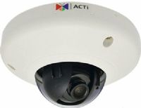 Acti E91 Dome Camera, 1MP Indoor Mini Dome with Basic WDR, Fixed Lens, f2.93mm/F2.0, H.264, 720p/30fps, DNR, MicroSDHC/MicroSDXC, PoE, IK08; 1280 x 720 Resolution at 30 fps; 2.93mm Fixed Lens with f/2.0 Aperture; 72.0 degrees Horizontal Field of View; microSD Slot Supports Edge Storage; H.264 and MJPEG Compression; Simultaneous Dual Streaming; Multiple Image Enhancements; UPC: 888034000780 (ACTIE91 ACTI-E91 ACTI E91 INDOOR DOME CAMERA 1MP) 