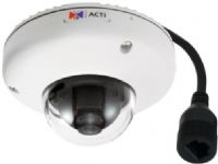 ACTi E918 Outdoor Network Dome Camera, 3MP with Superior WDR, Fixed Lens, f1.9mm/F2.8, H.264, 1080p/30fps, DNR, Audio, MicroSDHC/MicroSDXC, PoE, IP68, IK10, EN50155; 2048 x 1536 Resolution at 20 fps; 1.9mm Fixed Lens; 2-Way Audio; MicroSD Slot for Local Storage; RJ45 Ethernet Connection with PoE; ONVIF-Compliant; IP68- and NEMA 4X-Rated for Outdoor Use; IK10-Rated for Vandal Resistance; UPC: 888034004733 (ACTIE918 ACTI-E918 ACTI E918 INDOOR DOME CAMERA 3MP) 