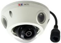 ACTi E928 Outdoor IP Dome Camera, 3MP Outdoor Mini Dome with Day and Night, Adaptive IR, Superior WDR, Fixed Lens, f2.93mm/F2.0, H.264, 1080p/30fps, 2D+3D DNR, Audio, MicroSDHC/MicroSDXC, PoE, IP68, IK10, EN50155; 3MP image sensor capable of recording in up to 1920 x 1080 at 30 fps and up to 2048 x 1536 at 20 fps; f2.93 mm/F2.0 fixed lens with a horizontal viewing angle of 85.7 degrees; Mechanical IR cut filter; UPC: 888034006102 (ACTIE928 ACTI-E928 ACTI E928 INDOOR DOME CAMERA 3MP) 