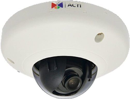 ACTi E93 Mini Dome Camera, 5MP Indoor Mini Dome with Basic WDR, Fixed Lens, f1.9mm/F2.8, H.264, 1080p/30fps, DNR, MicroSDHC/MicroSDXC, PoE, IK08; 2592 x 1944 Resolution at 15 fps; 1.9mm Fixed Lens with f/2.8 Aperture; 126.9 degrees Horizontal Field of View; H.264 and MJPEG Compression; Simultaneous Dual Streaming; Multiple Image Enhancements; Simultaneous dual streaming with 2 configurations; UPC: 888034003101 (ACTIE93 ACTI-E93 ACTI E93 INDOOR DOME CAMERA 5MP)