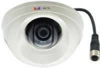 ACTi E99M Video Analytics Outdoor Mini Dome, 3MP with Extreme WDR, SLLS, M12 Connector, Fixed Lens, f2.1mm/F1.8, H.264, 1080p/60fps, 2D+3D DNR, Built-In Microphone, MicroSDHC/MicroSDXC, PoE, IP67, IK10, IEC60571, Built-In Analytics; 3 Megapixel Fixed Lens; Fixed Lens with f2.1mm/F1.8; Super wide angle; Built-in Analytics; Event trigger, response and notification; 1/2.8" CMOS; 30 fps at 2048 x 1536; UPC: 888034009356 (ACTIE99M ACTI-E99M ACTI E99M OUTDOOR MINI DOME CAMERA 3MP) 