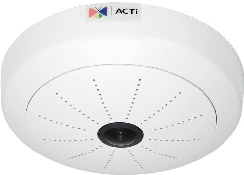 ACTi I51 5MP Indoor Hemispheric Dome Camera with Advanced WDR, SLLS, Fixed Lens, f1.05mm/F2.8, Progressive Scan CMOS Image Sensor, 1/2.5