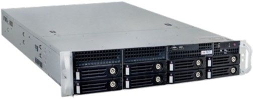 ACTi INR-406 RAID Rackmount Standalone NVR with Recording Throughput 340 Mbps, 128-Channel 8-Bay, Instant Playback, e-Map, HDMI, DVI and Display port, Remote Access, Video Export, 64-Channel Synchronized Playback, Audio, AC 100-240V; 8-bay Rackmount Standalone NVR; 2U Rack Space; Hardware RAID 0, 1, 5, 6, 10, 50, 60; 128 Maximum Number of Video Devices; Workstation, Web Client, Mobile Client; UPC: 888034013438 (ACTIINR406 ACTI-INR406 ACTI INR-406 VIDEO RECORDERS)