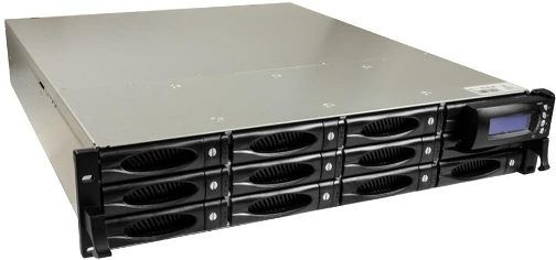 ACTi INR-440 200-Channel 12-Bay RAID Rackmount Standalone NVR with Redundant Power Supply, Recording Throughput 300 Mbps, Instant Playback, e-Map, Windows 7 Embedded Server Operating System, Intel Quad Core Xeon 3.1G Processor, 8GB RAM, VGA Port, Remote Access, Video Export, 64-Channel Synchronized Playback, 64-Channel Free License Included, UPC 888034007536 (ACTIINR440 ACTI-INR-440 INR 440 INR440)