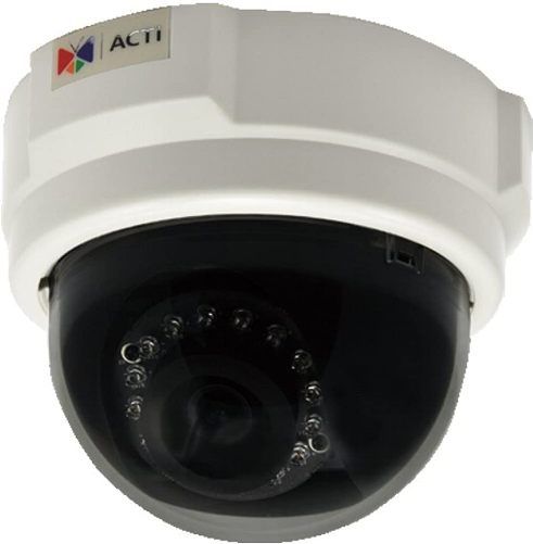 ACTi TCM-3511 1.3MP Indoor Dome Camera with Day/Night, Basic WDR, Vari-focal Lens with f3.3-12mm/F1.6, Manual Focus, Progressive Scan CMOS Image Sensor, 1/3