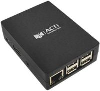 ACTi PCM-11 Raspberry Pi 3 Model B HDMI WIFI Micro Server with ARM Cortex-A53 Processor, Linux, HDMI, Supports External Storage (16 GB MicroSDXC included), Wireless (802.11 b/g /n), USB, Audio-out, DC 5V, UPC 888034012158 (ACTIPCM11 PCM 11 PCM11) 