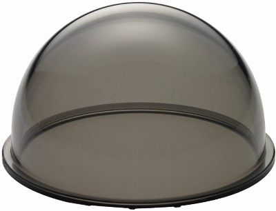 ACTi PDCX-1104 Vandal proof smoked dome cover for B9xA, B910, B914, E61x, E621, E89, E81x, E822; Made of Plastic (PC)/Plastic (ABS); Smoked dome cover type; Outdoor appplication; For use with E618, E815, E816, E817, B910, B911, B912, B94A, B95A and B96A Dome Cameras; Vandal Proof Smoked Dome Cover; Dimensions: 6