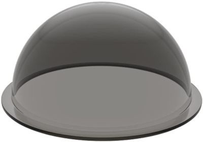 ACTi PDCX-1106 Vandal Resistant Smoked Dome Cover for Indoor Mini Domes; Smoked dome cover type; Indoor application; Vandal resistant IK08; For use with E91, E911, E93, E95, E96 and E97 indoor dome cameras; Made of plastic (PC); Dimensions: 4
