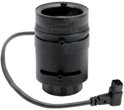 ACTi PLEN-2203 Vari-focal f3.1-9mm, DC Iris F1.3, Manual Focus, D/N, Megapixel, CS Mount Lens; For use with E23B 2MP Box Camera; Vari-focal, f4.1-9.0mm; F1.6 Aperture; DC iris; Manual focus; CS Mount; Dimensions: 5