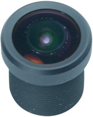ACTi PLEN-4101 Fixed Focal f1.9mm, Fixed Iris F2.8, Fixed Focus, Board Mount Lens; For use with E93, E918, E918M Mini Dome, E925, E925M Mini Fisheye Dome Cameras; 1.9mm fixed length; Board lens mount; Day/night functionality; F2.8 fixed iris; Fixed lens; Dimensions: 5