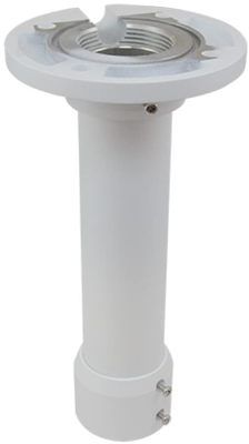 ACTi PMAX-0115 Pendant Mount (for Z950), White Finish; For use with A951 and Z950 Outdoor Speed Dome Cameras; Aluminum Material; White finish; Pendant Mount; Camera Mount; Dimensions: 6.6