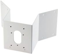 ACTi PMAX-0402 Indoor/Outdoor Corner Mount, Warm Gray; Compatible with Fixed Dome Cameras; White Finish; Can be Used with Box and Bullet Cameras; Attach to both sides of a 90 degrees wall corner to create a vertical surface for attaching devices; Designed for use with dome, box and bullet cameras; Made of aluminum for strength and durability; Dimensions: 14"x9.5"x8.9"; Weight: 8.8 pounds; UPC: 888034000285 (ACTIPMAX0402 ACTI-PMAX0402 ACTI PMAX-0402 MOUNTING ACCESSORIES) 
