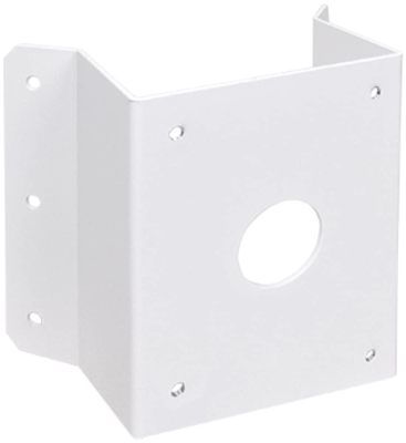 ACTi PMAX-0404 Corner Mount, White Finish; For use with Z950 2MP Outdoor PTZ Speed Dome Camera; Made of Aluminum; Camera Mount; White Finish; Dimensions: 10.5