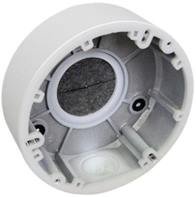 ACTi PMAX-0712 Junction box for Z91, Z92, Z94, Z95, Z77, White Color; For use with Z710, Z91, Z94 and Z95 Outdoor Mini Dome Cameras; Made of Aluminum; Camera mount type; White finish; Dimensions: 5