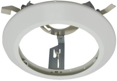 ACTi PMAX-1010 Flush Mount Kit for I91, I92, KCM-8111, Warm Gray Color; For use with I91, I92, I912, KCM-8111 Indoor PTZ Cameras and B913, B923, B934 Indoor Speed Dome Cameras; Made of Iron/Plastic; Camera mount type; Indoor application; Warm gray color; Dimensions: 9.66