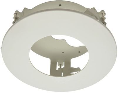 ACTi PMAX-1027 Flush Mount for A61, A62, A8x, except A88, White Color; For use with A61, A62, A81, A815, A817, A82, A83, A85, A86 and A87 Outdoor Zoom Dome Cameras; Camera mount type; White color; Dimensions: 6.7