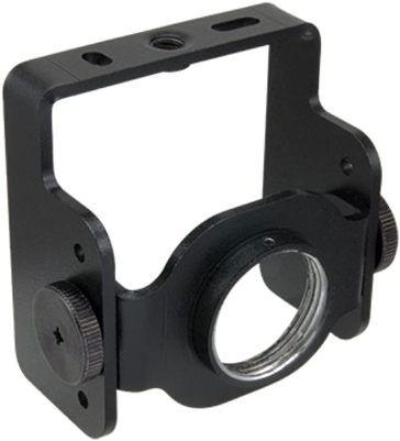 ACTi PMAX-1107 Bracket for all Covert Cameras except L-Shape Pinhole, Black Finish; For use with Q12, Q19, Q112 and Q13 indoor covert cameras; Made of aluminum; Camera mount type; Black finish; Aluminum material; Dimensions: 10