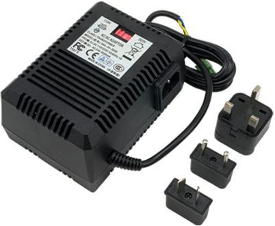 ACTi PPBX-0008 Power Adapter AC 100~240V, with universal connectors for PLED-0203-PLED-0205; Power adapter type;AC 100-240V power source;Universal power connector; For use with I93, I96, I97, I98, I99, I910, I915 B915, B916, B917, B928, B945, B949 Speed Dome Cameras and PLED-0203-PLED-0205 IR Illuminators; Dimensions: 4.94