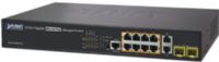 ACTi PPSW-0102 PLANET FGSD-1011HP 8-Port 802.3at PoE Switch (PoE Budget 120W); 4K MAC Address Table; 30W Per-Port; Gigabit-Uplink; PoE+; Fanless; AC-Power; Port-LAN; For use with Cube Cameras, Box Cameras, Bullet Cameras, Dome Cameras, PTZ Cameras, Covert Cameras, Doord Station and Video Encoder; Dimensions: 9.66"x2.73"x6.90"; Weight: 14.3 pounds; UPC 888034011908 (ACTIPPSW0102 ACTI-PPSW0102 ACTI PPSW-0102 NETWORK STOREGE PERIFERICAL) 