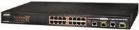 ACTi PPSW-3100 PLANET FGSW-1816HPS 16-Port 802.3at PoE Switch (PoE Budget 220W); 802.3at 802.3af End-span; 30W PoE; 802.1Q VLAN; qos; 1GMP Snooping; For use with Cube Cameras, Box Cameras, Bullet Cameras, Dome Cameras, PTZ Cameras, Covert Cameras, Doord Station and Video Encoder; Dimensions: 4.819"x1.945"x6.118"; Weight: 7.7 pounds; UPC 888034009004 (ACTIPPSW3100 ACTI-PPSW3100 ACTI PPSW-3100 NETWORK STOREGE PERIFERICAL) 