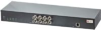 ACTi V31 Rackmount Video Encoder with BNC Video Input, 8-Channel 960H/D1 H.264, RJ-45 Video Output, Audio, RS-485, RS-422, DI/DO, AC100-240V, MicroSDHC/MicroSDXC; 1U Rack Space; Event trigger, response and notification; Web Client, Mobile Client; H.264 and MJPEG Video Compression; 960H 960x480 Resolution at 30 fps; 8 Channels, Simultaneous Dual Streams; 1U 19" Rack Mountable; RS-485/422 Ports for PTZ Camera Control; UPC: 888034005976 (ACTIV31 ACTI-V31 ACTI V31 VIDEO ENCODER 8-CHANNEL) 