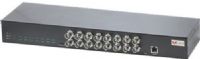 ACTi V32 Rackmount Video Encoder with BNC Video Input, 16-Channel 960H/D1 H.264, RJ-45 Video Output, Audio, RS-485, RS-422, DI/DO, AC100-240V, MicroSDHC/MicroSDXC; 1U Rack Space; Event trigger, response and notification; Web Client, Mobile Client; H.264 and MJPEG Video Compression; 960H 960x480 Resolution at 30 fps; 16 Channels; Simultaneous Dual Streams; 1U 19" Rack Mountable; RS-485/422 Ports for PTZ Camera Control; UPC: 888034005983 (ACTIV32 ACTI-V32 ACTI V32 VIDEO ENCODER 16-CHANNEL) 