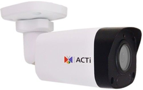 Acti Z36 Outdoor Network Mini Bullet Camera with Night Vision, 4MP, Adaptive IR, Superior WDR, SLLS, Fixed lens, f2.8mm/F2.0, H.265/H.264, 2D+3D DNR, Built-in Microphone, MicroSDHC/MicroSDXC, PoE/DC12V, IP67, IK10; 2688 x 1520 Resolution at 30 fps; Up to 131' of Night Vision; 2.8mm Fixed Lens; 94.7 degrees Horizontal Field of View; Built-In Microphone; RJ45 Ethernet with PoE Technology; Supports microSD Cards up to 256GB; UPC: 888034014015 (ACTIZ36 ACTI-Z36 ACTI Z36 BULLET IR SUPERIOR WDR SLLS)