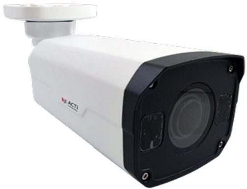 Acti Z41 Outdoor Network Bullet Camera, 2MP Zoom Bullet with Day and Night, Adaptive IR, Superior WDR, SLLS, 4.3x Zoom Lens, f2.8-12mm, Auto Focus, H.265/H.264, 1080p/30fps, 2D+3D DNR, MicroSDHC/MicroSDXC, PoE/DC12V, IP67, IK10; 1920 x 1080 Resolution at 30 fps; IR LEDs for Night Vision up to 131'; 2.8-12mm Varifocal Lens, f/1.6 Aperture; 4.3x Optical Zoom; 110.3 to 30.5 degrees Field of View; UPC: 888034012844 (ACTIZ41 ACTI-Z41 ACTI Z41 OUTDOOR BULLET NETWORK 2MP)