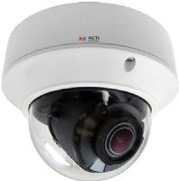 ACTi Z83 2MP Outdoor Zoom Dome Camera with Adaptive IR, Superior WDR, SLLS, 4.3x Zoom Lens, f2.8-12mm, Auto Focus (for installation), Progressive Scan CMOS Image Sensor, 1/2.7" Sensor Size, 40m IR Working Distance, 52 dB S/N Ratio, 110.3°-30.5° Horizontal Viewing Angle, 56.4°-17.2° Vertical Viewing Angle, 0°-360° Pan, 0°-80° Tilt, 0°-360° Rotation, UPC 888034012851 (ACTIZ83 ACTI-Z83 Z83) 