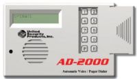 USP United Security Products AD-2000 Automatic Voice/Pager Dialer System with Verification, 4 Separate voice message alarm zones Calls up to 8 telephones, cell phones or pagers, Built-In Line Seizure, Remote Turn Off feature allows termination of activated channel (AD2000 AD 2000 AD-200 AD200) 