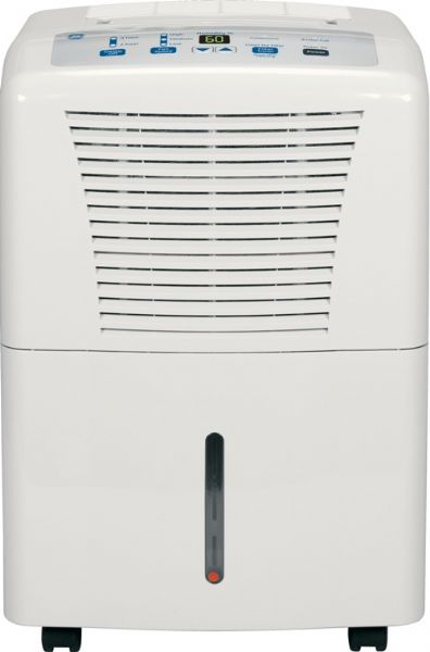 GE ADER30LQ Dehumidifier, Light Cool Gray, 30 dehumidification pints per day, 9.5 pt Bucket Capacity, R-410A refrigerant, Electronic Soft Touch Control Panel, Low temperature operation, Front condensate bucket with water level indicator, 105/90/80 CFM Dry Airflow, Water Full Indicator Lamp, External Drain Connector, 3 Fan Speed Selections, UPC 084691244523 (ADER-30LQ AD-ER30LQ ADER 30LQ ADER30 LQ)