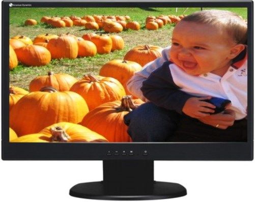 American Dynamics ADLCD22MPB Professional Series 22 Multiple Input Monitor, Native aspect ratio 16:9, Native resolution 1920 x 1080, Brightness 250 cd/m2, Pixel pitch 0.248 x 0.248mm, Contrast ratio 1000:1, Viewing angle 170H/160V, Response time 5ms, High quality with leading technology, HDMI and VGA input for DVRs or PC applications, Replaced ADMNLCD20 (ADLCD-22MPB ADL-CD22MPB ADLCD22-MPB ADLCD 22MPB)