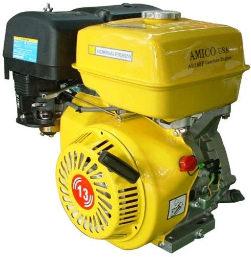 Amico AE188FE 13.5HP/3600rpm Gasoline Engine, Starting Method Recoil/Electric Start, Type Forced air-cooled, 4-stroke, single-cylinder, OHV (AE188FE AE188F AE188 AE-188FE AE-188F AE-188)