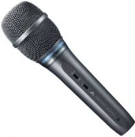Audio-Technica AE5400 Cardioid Condenser Handheld Microphone, Frequency Response 20-20000 Hz, Impedance 150 ohms, Noise 14 dB SPL, Integral 80 Hz HPF switch and 10 dB pad, Pristine sound quality demanded by the most discriminating microphone user, Superior anti-shock engineering ensures low handling noise and quiet performance (AE-5400 AE 5400) 