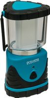 Aervoe 7441 Outlander Lantern, Blue/Black Color; Low, high and SOS lighting; 300 lumens on high setting; Operates 135 hours on low and 25 hours on high setting; Hang it upside down from the handle or from the recessed hook for downward light; A green LED on the front blinks for easy location in the dark; Operates from 3-D size batteries (not included); UPC 769372074414 (AERVOE7441 AERVOE-7441 AERVOE 7441) 