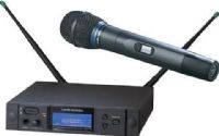 Audio-Technica AEW-4250AC Wireless Handheld Microphone System, Band C: 541.500 to 566.375 MHz, AEW-R4100 Receiver, AEW-T5400a Handheld Transmitter, Cardioid, Condenser Capsule, 996 Selectable UHF Channels, IntelliScan Feature, True Diversity Reception, 10mW & 35mW Output Power, Backlit LCD displays on transmitters, Link and coordinate multiple receiver channels (AEW4250AC AEW-4250AC AEW 4250AC AEW4250-AC AEW4250 AC) 