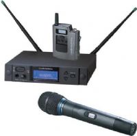 Audio-Technica AEW-4315AC Dual Transmitter UHF Wireless System, Band C: 541.500 to 566.375MHz, AEW-R4100 Receiver, AEW-T1000a UniPak Transmitter, AEW-T5400a Handheld Transmitter, Cardioid, Condenser Capsule, 996 Selectable UHF Channels, IntelliScan Feature, Backlit LCD displays on transmitters, True Diversity Reception, 10mW & 35mW Output Power (AEW4315AC AEW-4315AC AEW-4315AC AEW4315-AC AEW4315 AC)  