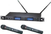 Audio-Technica AEW-5266AD Dual Wireless Microphone System, Band D: 655.500 to 680.375MHz, AEW-R5200 Dual Receiver, x2 AEW-T6100a Handheld Transmitters, Hypercardioid Dynamic Capsule, Simultaneous Dual Microphone Operation, 996 Selectable UHF Channels, IntelliScan Frequency Scanning, On-board Ethernet interface, Backlit LCD displays on transmitters, Backlit LCD displays on transmitters (AEW5266AD AEW-5266AD AEW 5266AD AEW5266-AD AEW5266 AD) 