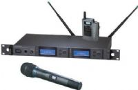 Audio-Technica AEW-5315AC Dual Wireless Microphone System, Band C: 541.500 to 566.375MHz, AEW-R5200 Dual Receiver, AEW-T5400a Handheld Transmitters, Cardioid Condenser Capsule, AEW-T1000a UniPak Transmitter, Simultaneous Dual Microphone Operation, 996 Selectable UHF Channels, IntelliScan Frequency Scanning, On-board Ethernet interface, Backlit LCD displays on transmitters (AEW5315AC AEW-5315AC AEW 5315AC AEW5315-AC AEW5315 AC) 