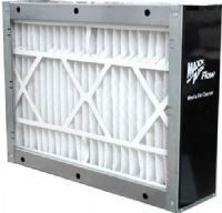 MaxxAir AF25165 Flow Whole House Air Cleaner - 25" x 5", Easy and effective way to reduce dust and allergens in your home, Uses both mechanical filtration and magnetic charge to attract home allergens,Cleaner system saves money on energy costs, Attractive powder coat painted steel door, UPC 697453930109 (AF25165 AF-25165 AF 25165) 