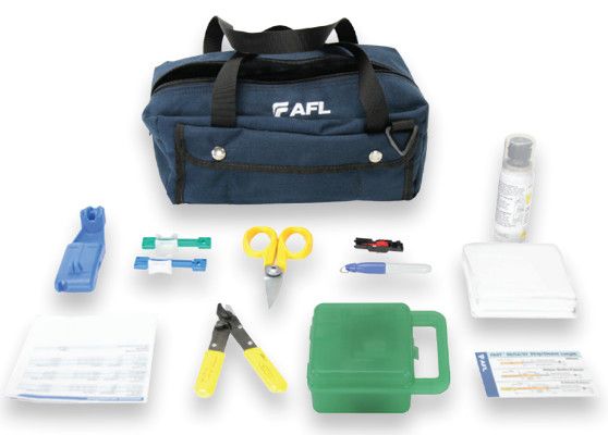 AFL CS001201 FAST Fiber Optic Connector Tool Kit; Industry standard fiber preparation tools; Compact design, flexible yet rugged case; Complete instructions provided; CT-30A Cleaver included; Weight 7 lbs (AFLCS001201 AFLCS-001201 NETWORK CORD COMMUNICATION INSTALLATION BROADBAND)
