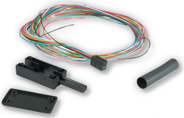 AFL C189818 Loose Tube Fanout Kit, 12 fibers; Fanout kits route 250 m fiber into 900 m tubes ready for connectorization; The furcation unit snaps together, eliminating epoxy; For 3.0 mm tube; Dimensions 24