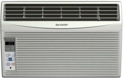 Sharp AFS120MX Energy Star Window Air Conditioner, 12,000 Cooling BTUs, 4-Way Air Direction to direct the cool air, Controls Comfort Touch with 12 Hour Timer, 2-Degree Increment Temperature Controls, 3 Cooling Speeds and 3 fan speeds, Approximate Room Size 415 - 745 sq. ft (AFS120MX AFS 120MX AFS-120MX AFS 120 AFS120 AFS-120)